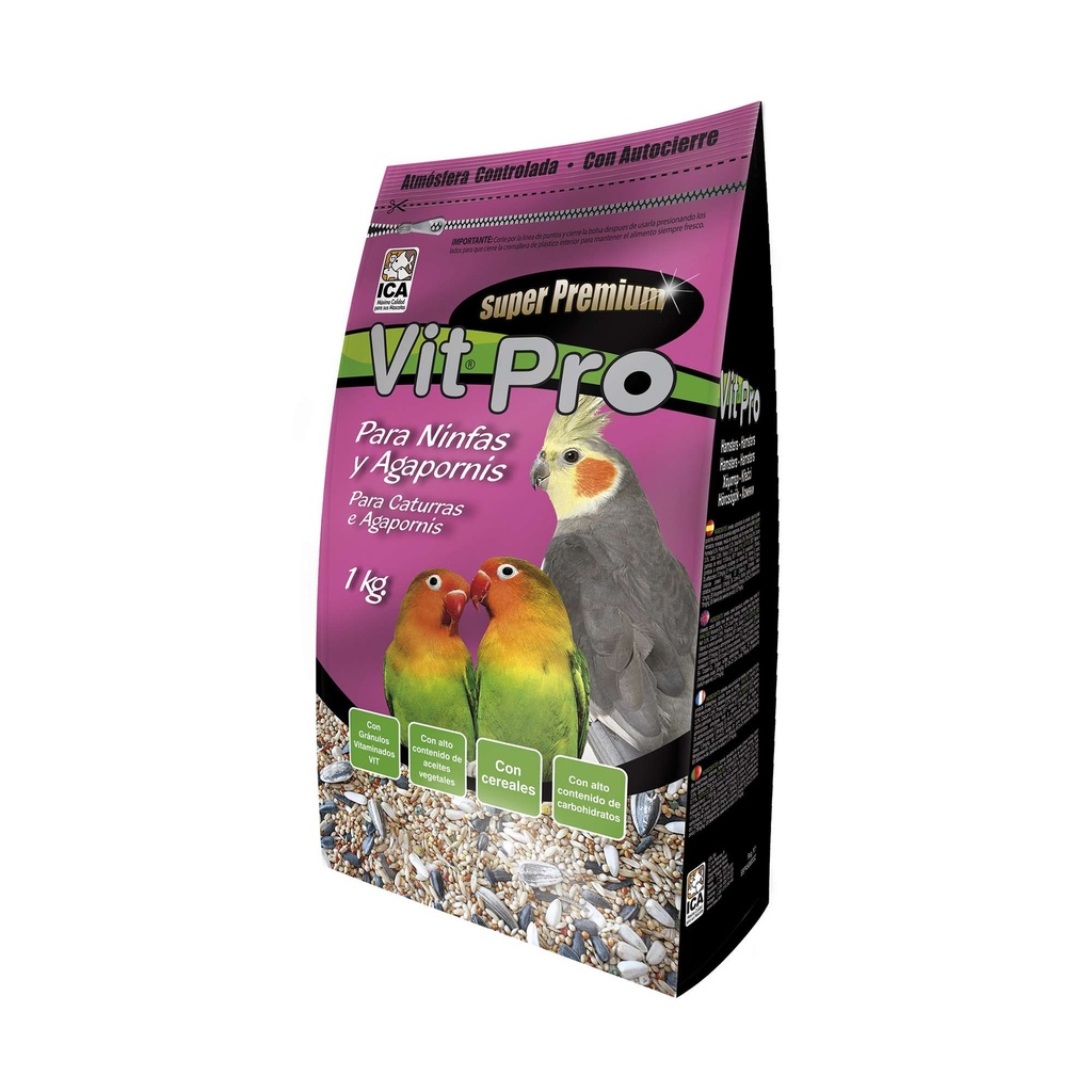 Vit Pro Ninfas y Agapornis 1 kg