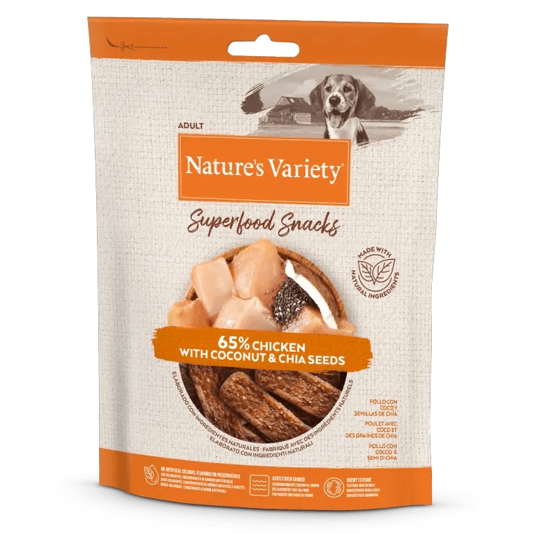 Nature´s Variety Superfood Snacks Pollo 85 gr