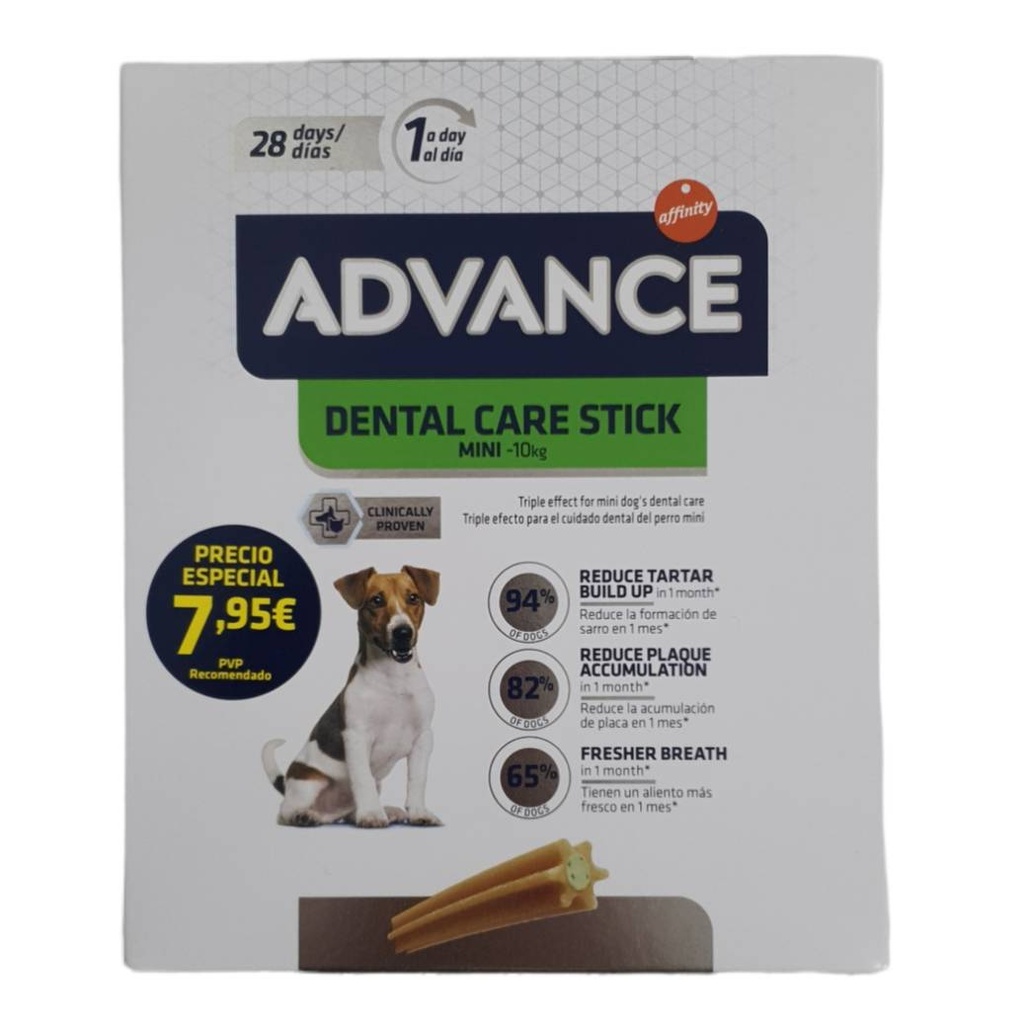 Advance Dental Care Stick Mini -10kg Caja 4