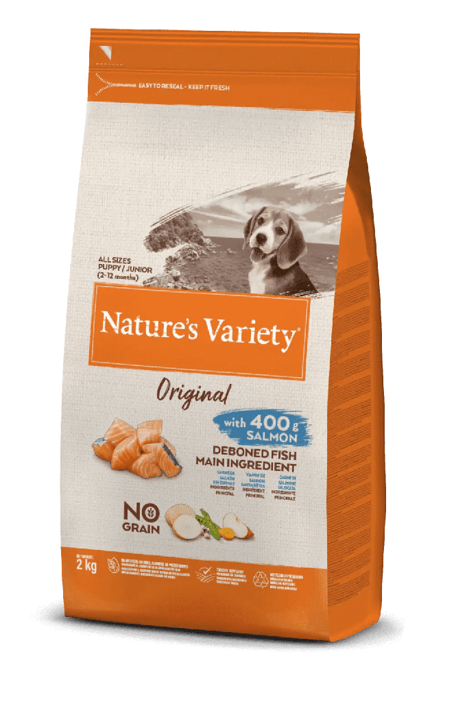 Natures Variety Original Puppy Salmón No Grain 2KG