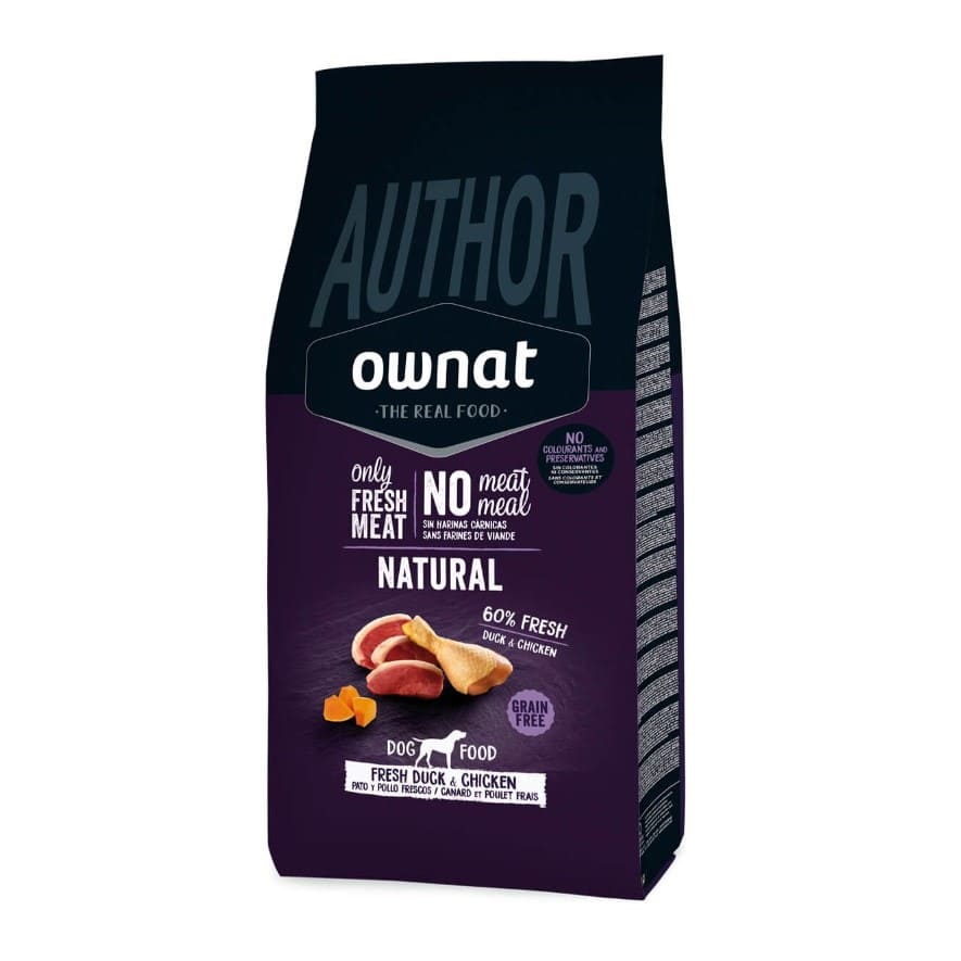Ownat Author GF Fresh Duck & Chicken 3kg