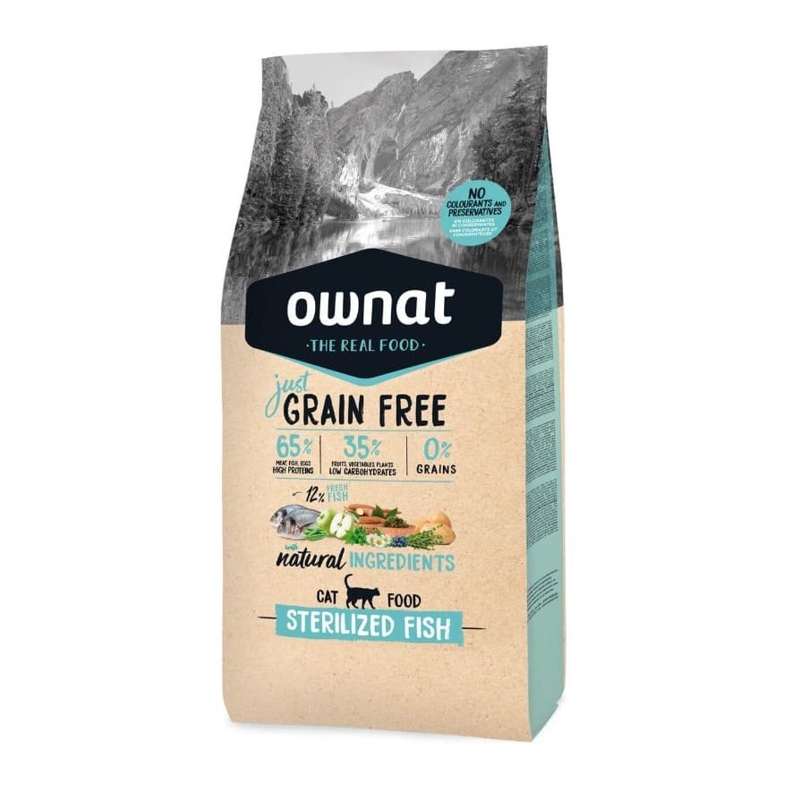 Ownat GF Just Gato Sterilized Fish 3kg