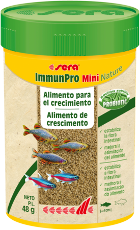 Sera ImmunPro Mini Nature Gránulos 100ml