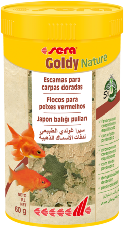 Sera Goldy Nature Escamas 250ml