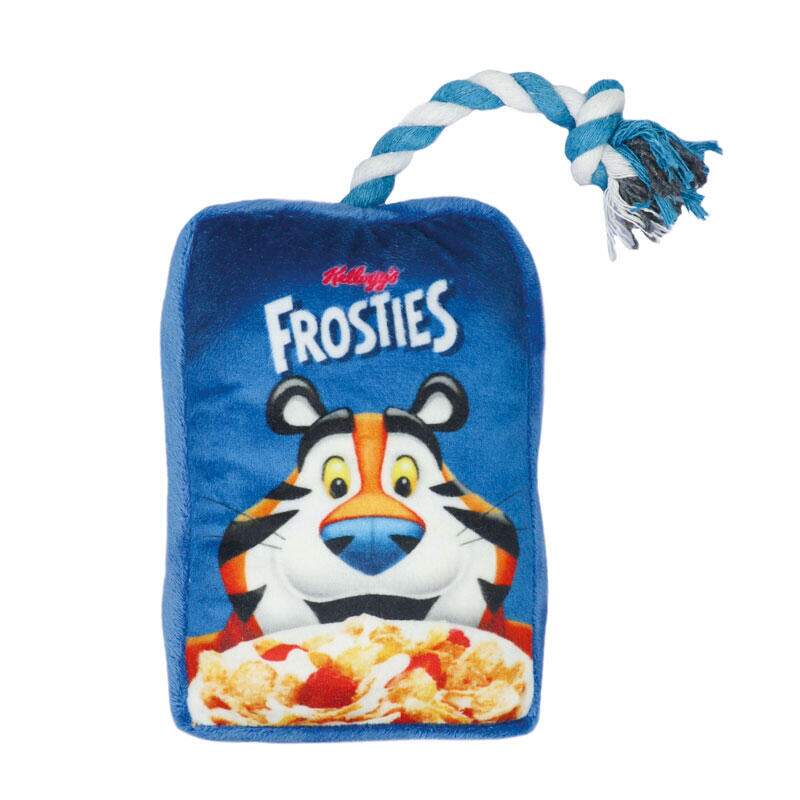 PELUCHE RECORD KELLOGG'S FROSTIES CON CUERDA 9x4x15 CM