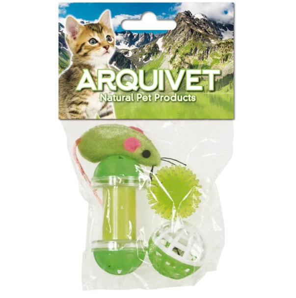 Arquivet Set juguetes con ratoncillo