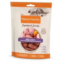 Natures Variety Superfood Snacks Turkey