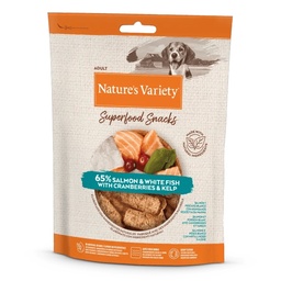 Natures Variety Superfood Snacks Salmón 85gr