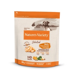 Natures Variety Selected Mini Free Range Chicken No Grain 600GR