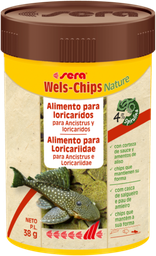 [45594] Sera Wels-Chips Nature Herbívoros 100ml