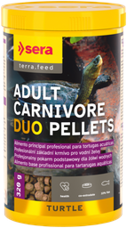 sera Turtle Adult Carnivore Duo Pellets 320g