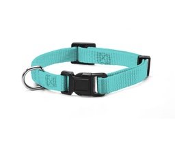 COLLAR DE NYLON BASIC RECORD M 2x (40-53) CM CELESTE