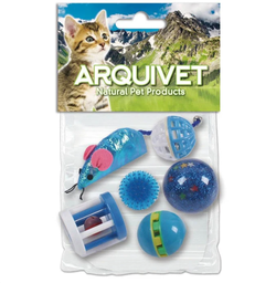 Arquivet Kit 6 juguetes azules diferentes